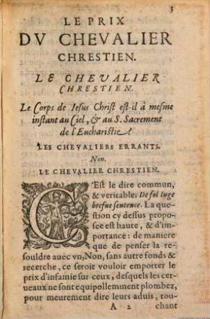 Le Prix du Chevalier chrestien