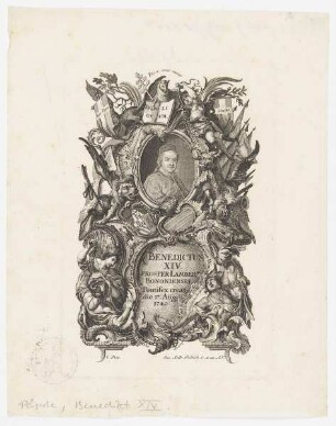 Bildnis des Benedictus XIV.