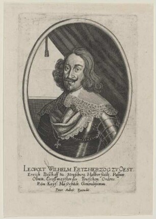 Bildnis des Leopolt Wilhelm, Erzherzog von Österreich
