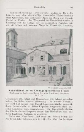 Karmelitenkloster: Kreuzgang ...