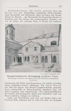 Karmelitenkloster: Kreuzgang ...
