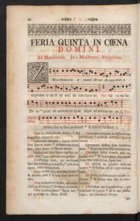 Feria Quinta in Coena Domini