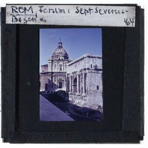 Rom, Forum Romanum,Rom, SS. Luca e Martina,Rom, Septimius Severus-Bogen