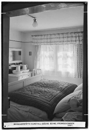 Berggaststätte Kuhstall. Gastzimmer