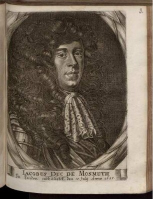 Iacobus Duc de Monmith.
