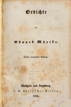 Gedichte