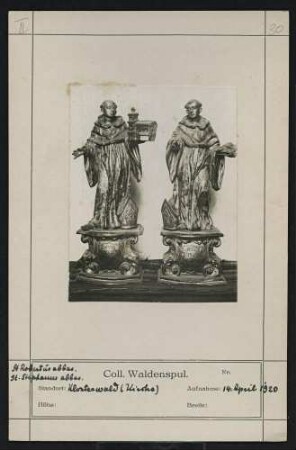 St. Robertus abbas und St. Stephanus abbas Standort: Kloster Wald (Kirche)