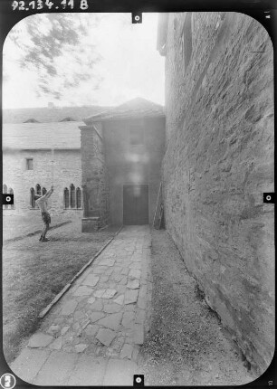 Bernburg (Saale). Ehem. Servitenkloster "Marienknechte" (Erwähnung 1308). Kreuzgang