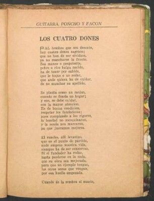 Los cuatro dones