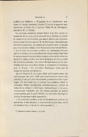 Histoire contemporaine, 1