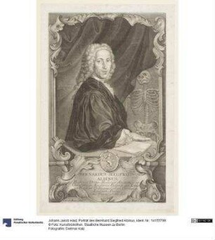 Porträt des Bernhard Siegfried Albinus