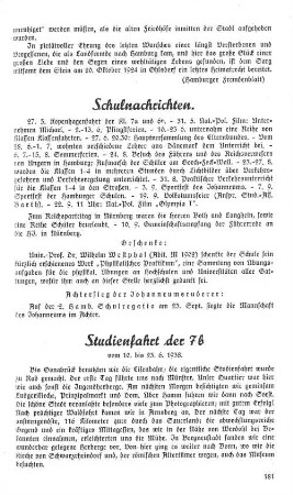 Studienfahrt der 7b