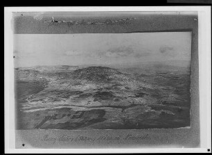 Berg Tabor von Süden mit Esdrelon-Ebene (Horizontalaufnahme)