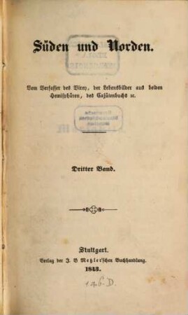 Süden und Norden, 3