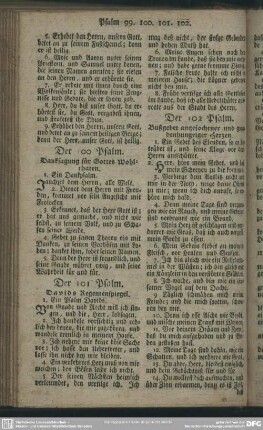 Der 102 Psalm