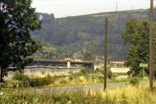 Blankenstein: Zonengrenze, Mauer und Wachturm