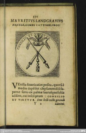 Mauritius Landgravius Hassiae, Comes Cattimeliboc