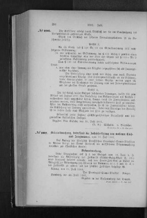 Bekanntmachung, betreffend die Zollabfertigung von wollenen Tuch- und Zeugwaaren.