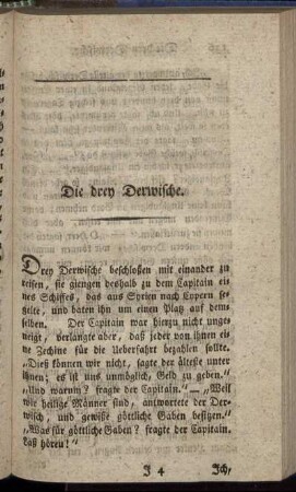 Die drey Derwische