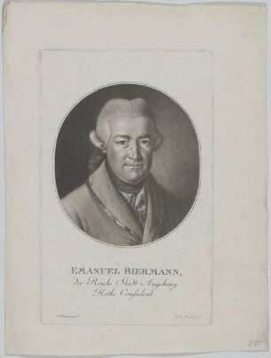 Bildnis des Emauel Biermann