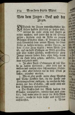 Von dem Ziegen-Bock und der Ziegen.