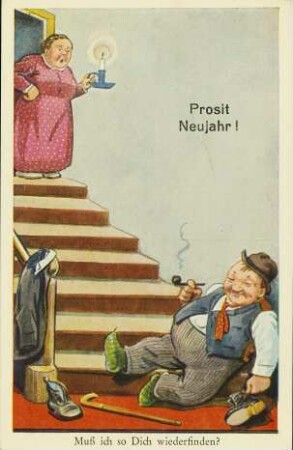 Prosit Neujahr! - Muß ich so Dich wiederfinden?