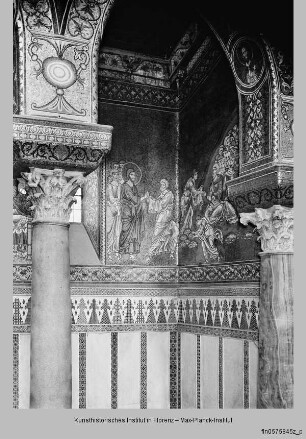 Mosaikprogramm : Christusszenen im südlichen Seitenschiff