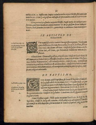 In Articulo De Persona Christi.