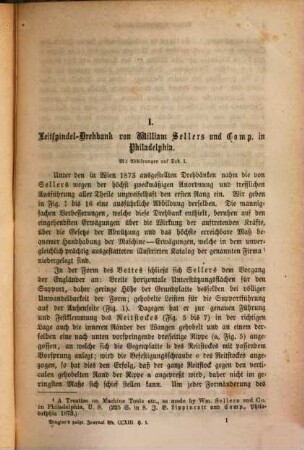Dingler's polytechnisches Journal, 213. 1874 = 5. Reihe Bd. 13