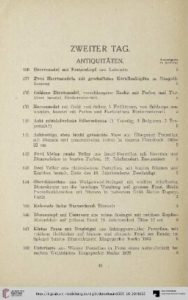 Antiquitäten (Nr. 136-302)