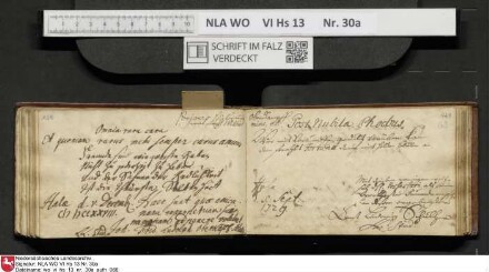 Stammbuch des U. J. Schrader aus Hannover
