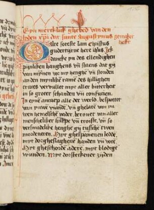 Gebete des hl. Augustinus zum Leiden Jesu Christi