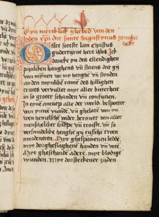 Gebete des hl. Augustinus zum Leiden Jesu Christi