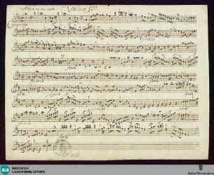 Concertos - Mus. Hs. 1056 : D; GroF 838