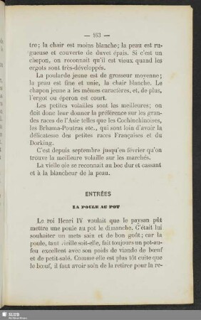 Entrées