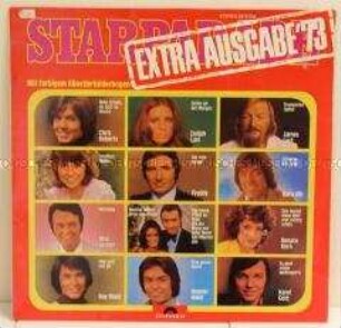 Deutsche Schlager "Starparade", Plattenhülle