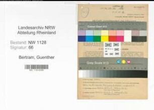 Entnazifizierung Guenther Bertram , geb. 28.06.1922 (Polizist)