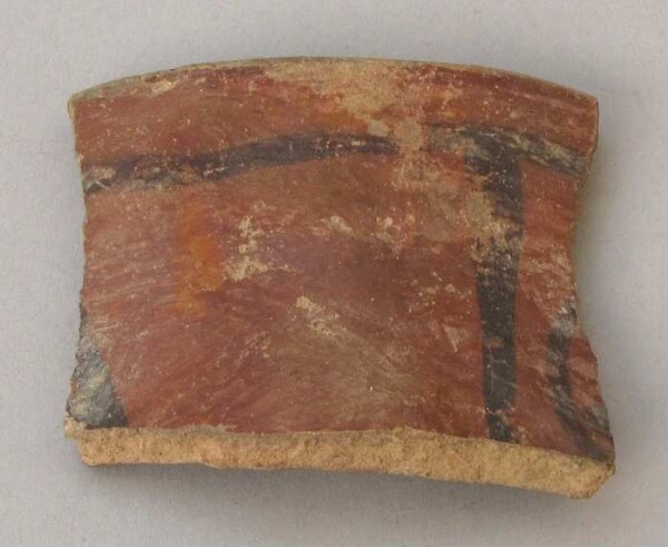 Fragment eines Tongefäßes