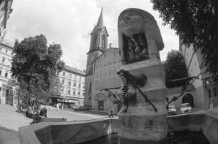 Indianerbrunnen am Werderplatz