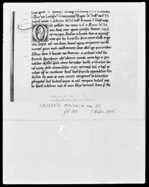 Lectionarium Missae — Initiale D, Folio 130recto
