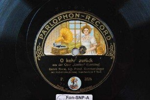 O kehr' zurück : aus der Oper "Undine" / (Lortzing)