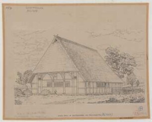 Westerkappeln (Kreis Tecklenburg): Haus Nr. 64. Haupthaus (Schaubild)