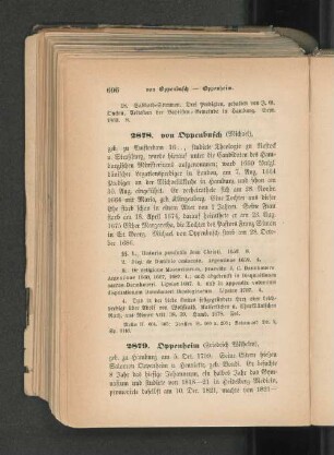 2878. von Oppenbusch (Michael)