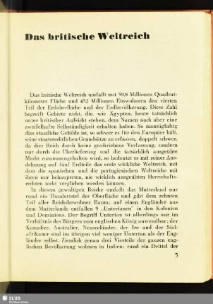 Das britische Weltreich