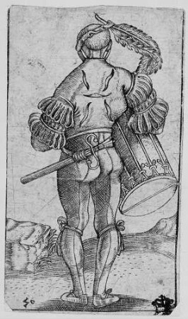 Landsknecht mit Trommel