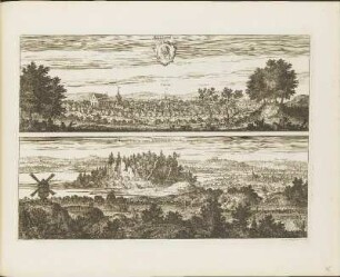 Kupferstich: Allings Aas / Reliquiae vetustae arcis Axelwald, ...