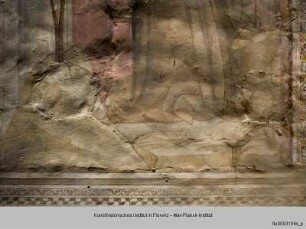 Freskenzyklus mit Szenen aus der Vita des heiligen Antonius : Der heilige Antonius unterweist Mönche und dem heiligen Antonius erscheint ein Engel : Dem heiligen Antonius erscheint ein Engel