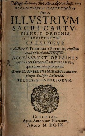 Bibliotheca Cartusiana
