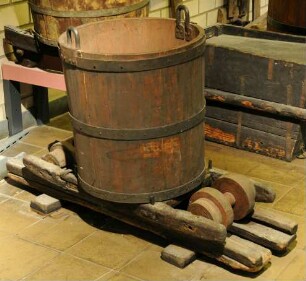 Rekonstruierter Kübel für Rollgestellwagen
