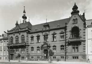 Cottbus, Bahnhofstraße 24. Arbeitsamt. Straßenansicht